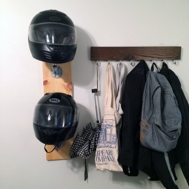 DIY Helmet Rack | Ridewell